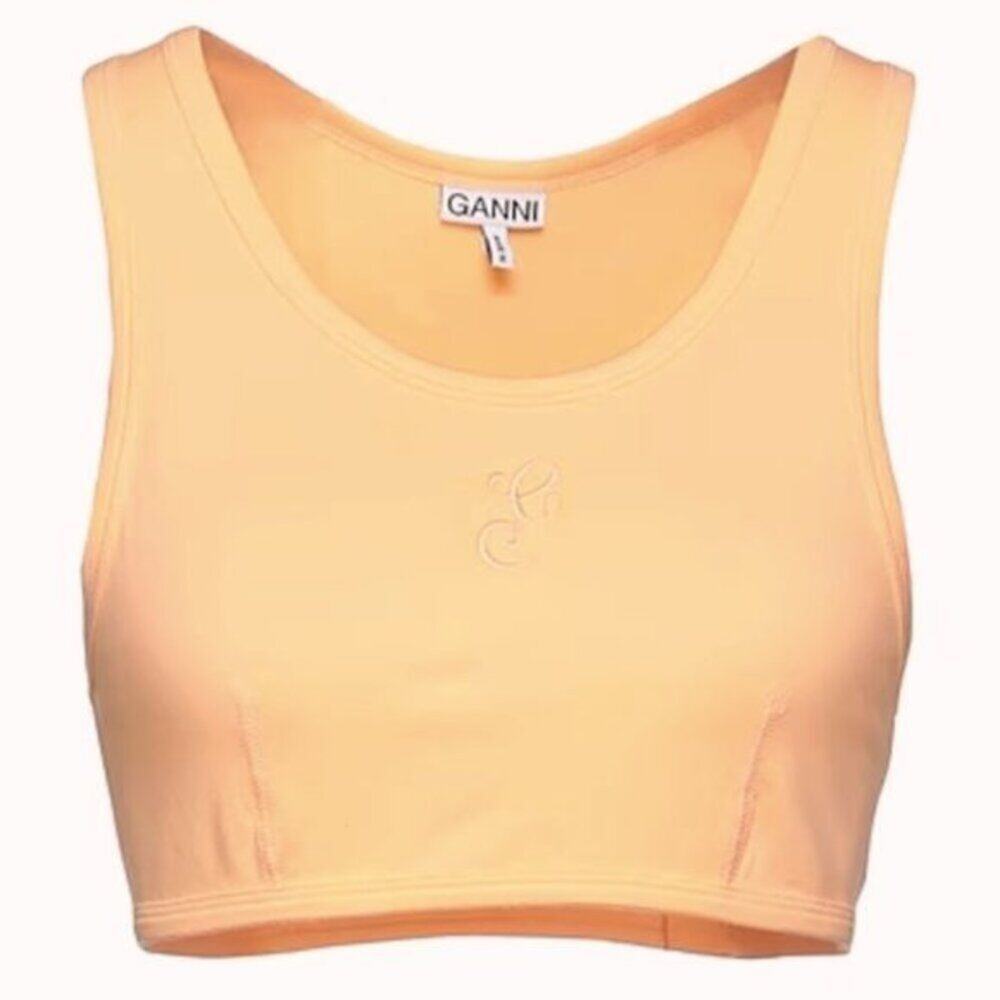 Ganni Crop top Apricot L